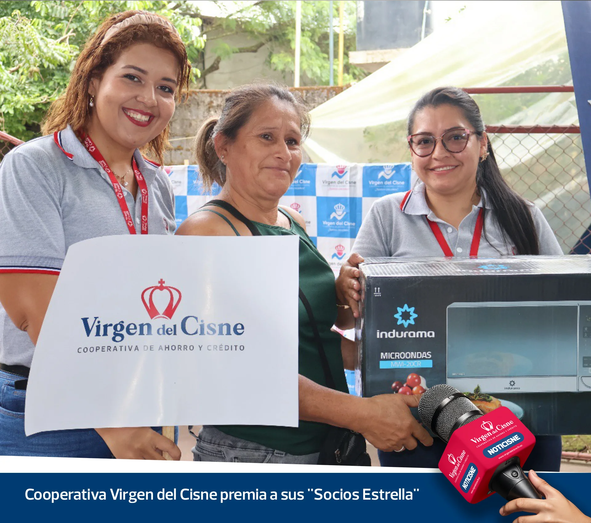 Más de 2.000 socios de las 16 agencias de la Cooperativa de Ahorro y Crédito "Virgen del Cisne serán premiados"