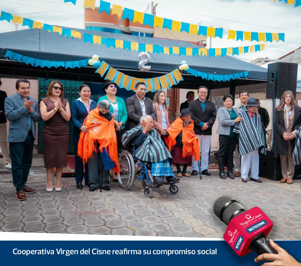 La Cooperativa Virgen del Cisne ratificó su compromiso con la solidaridad y el bienestar comunitario al sumarse al proyecto de apadrinamiento de adultos mayores.....